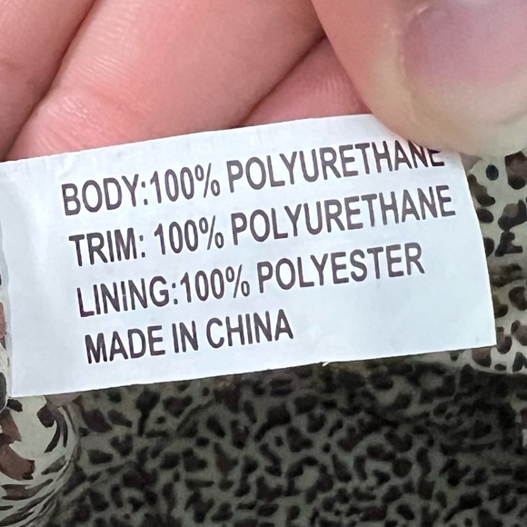 Steve Madden Black Bag- Leopard Print Interior - Picture 9 of 10